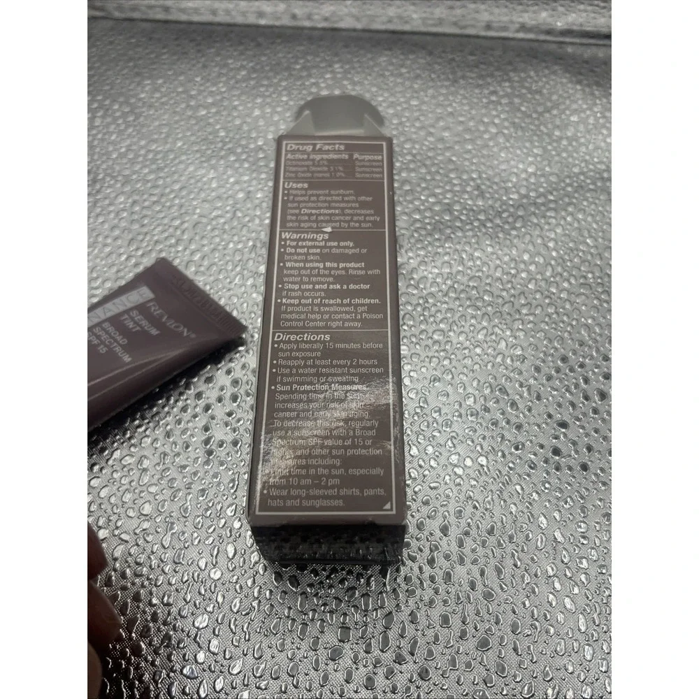 Revlon Illuminance Tinted Serum, Triple Hyaluronic Acid, SPF 15, 417 Warm Carmel